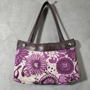Thirty One Shoulder Bag Plum Awesome Blossom